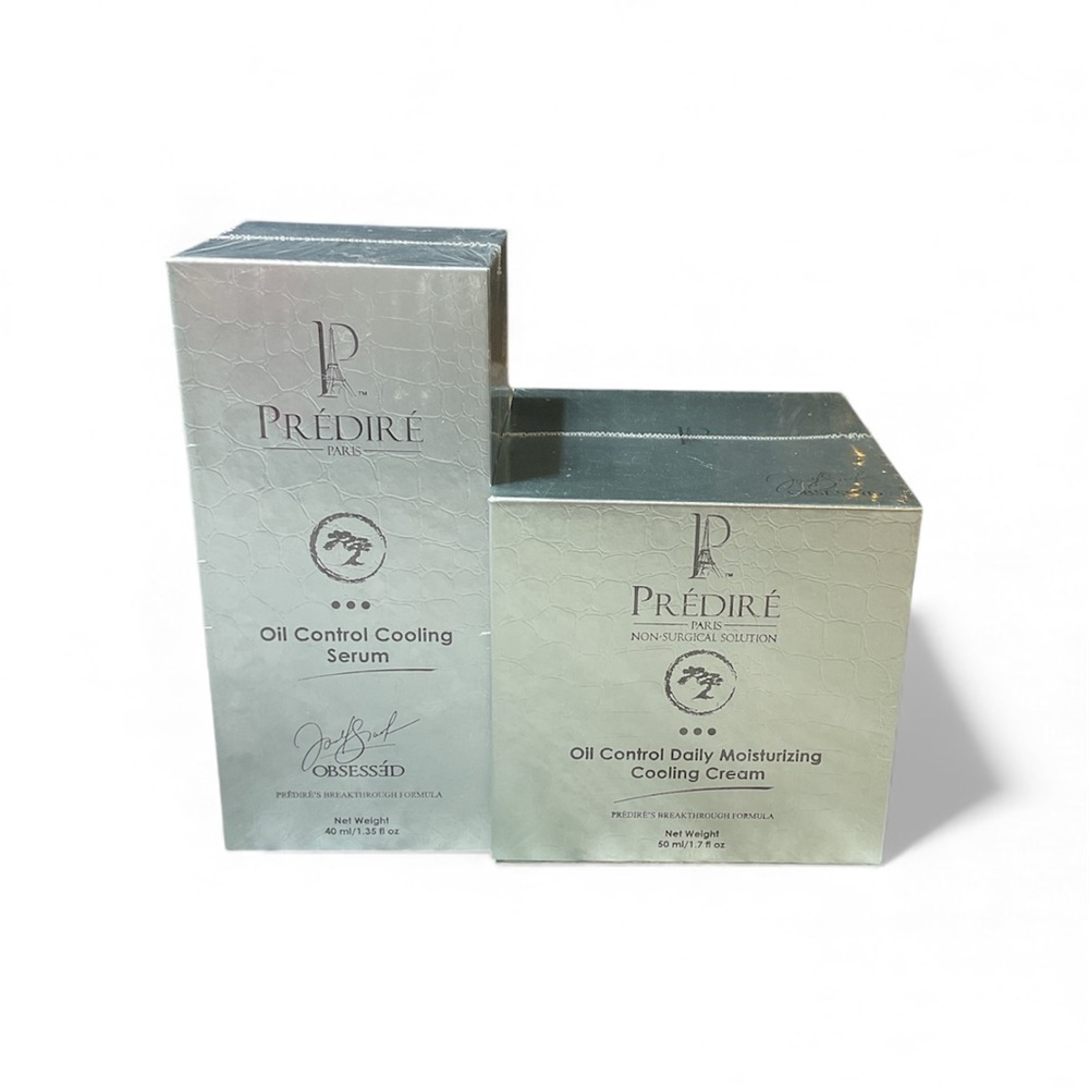 NIB Predire Set  Oil Control Cooling Serum and Moisturizing Cream